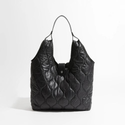 Bolso MABULA de mano acolchado suave y esponjoso sencillo para mujer