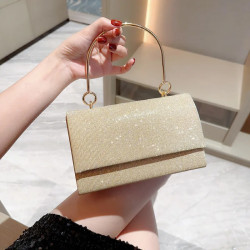 Shiny Wedding Clutch Purse Bag for Women and Girls