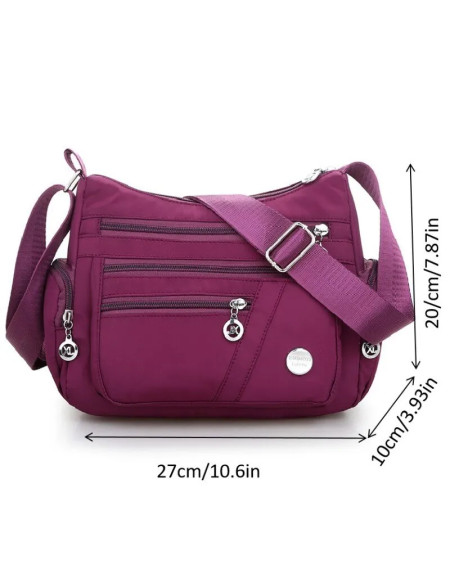 Women's Waterproof Crossbody Satchel Bag